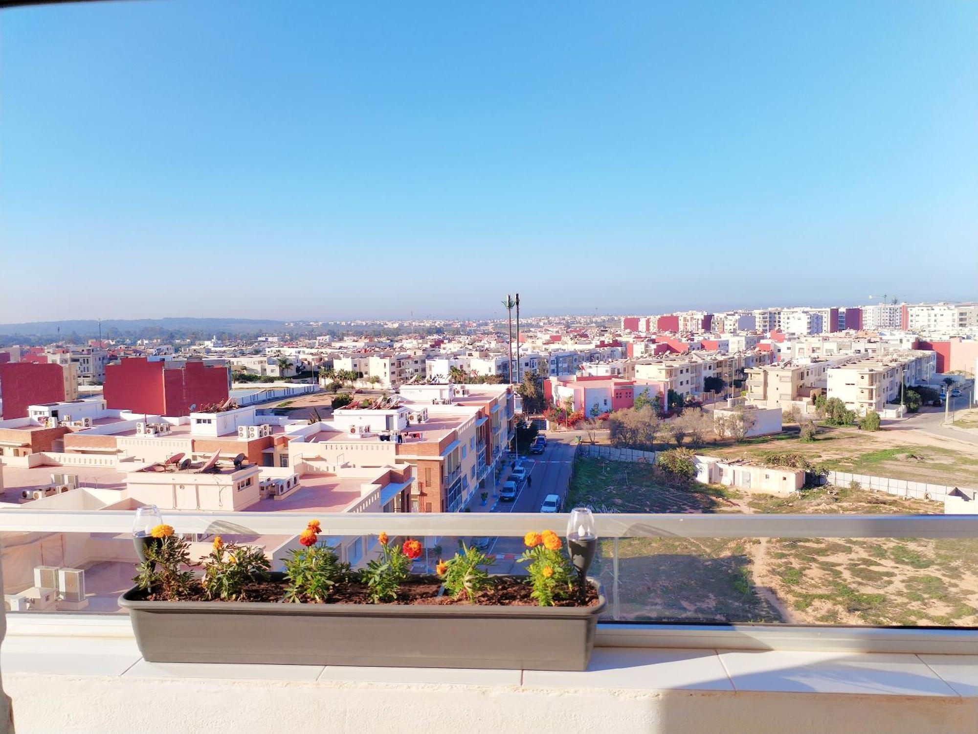 Appartement sympa à 10 min de la plage Agadir Esterno foto