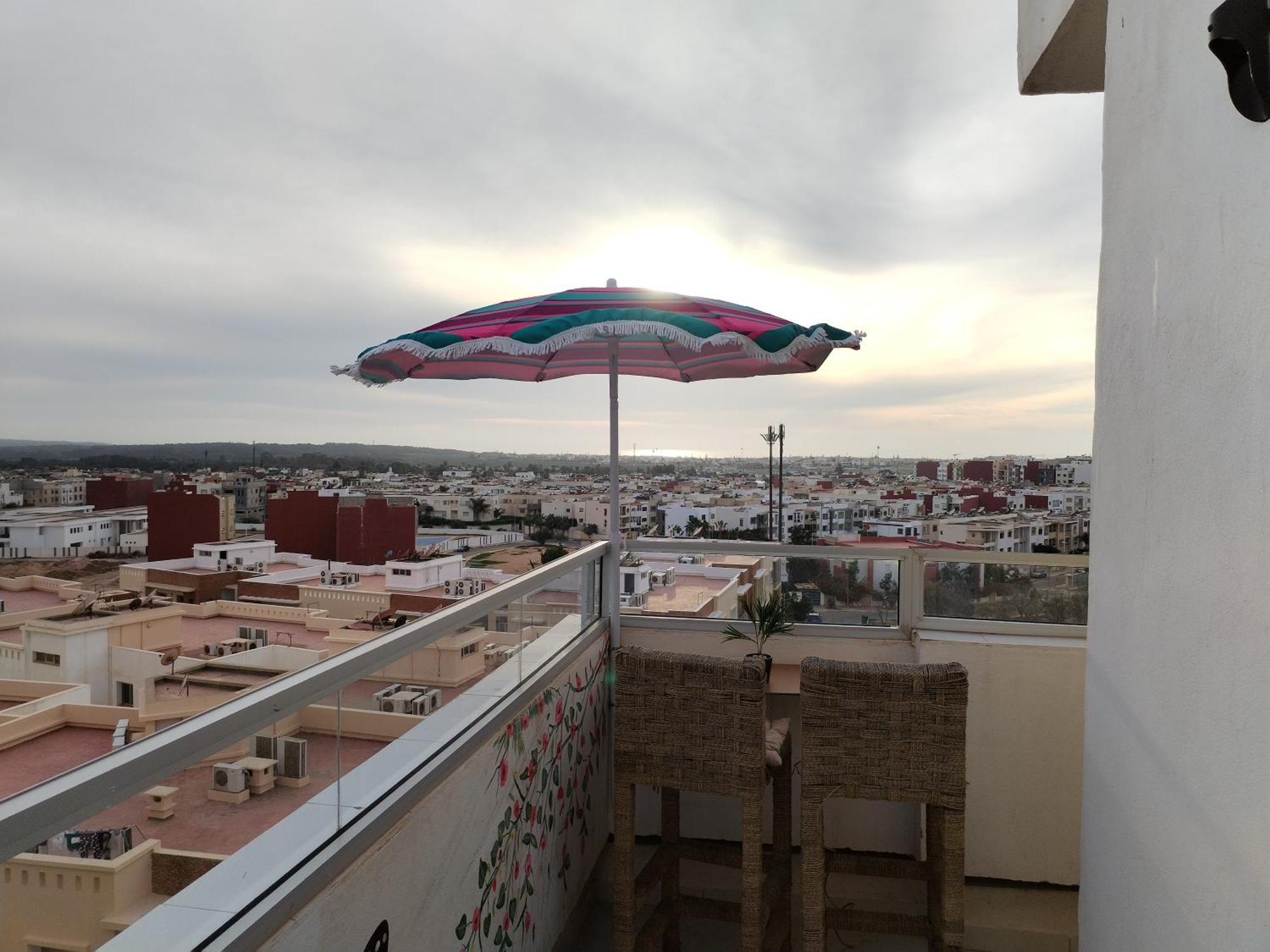Appartement sympa à 10 min de la plage Agadir Esterno foto