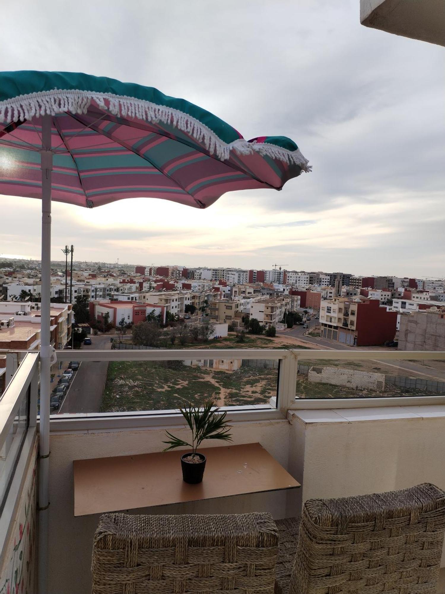 Appartement sympa à 10 min de la plage Agadir Esterno foto
